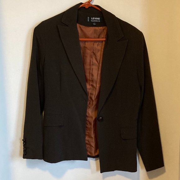 Larry Levine Classic Blazer - Picture 1 of 8